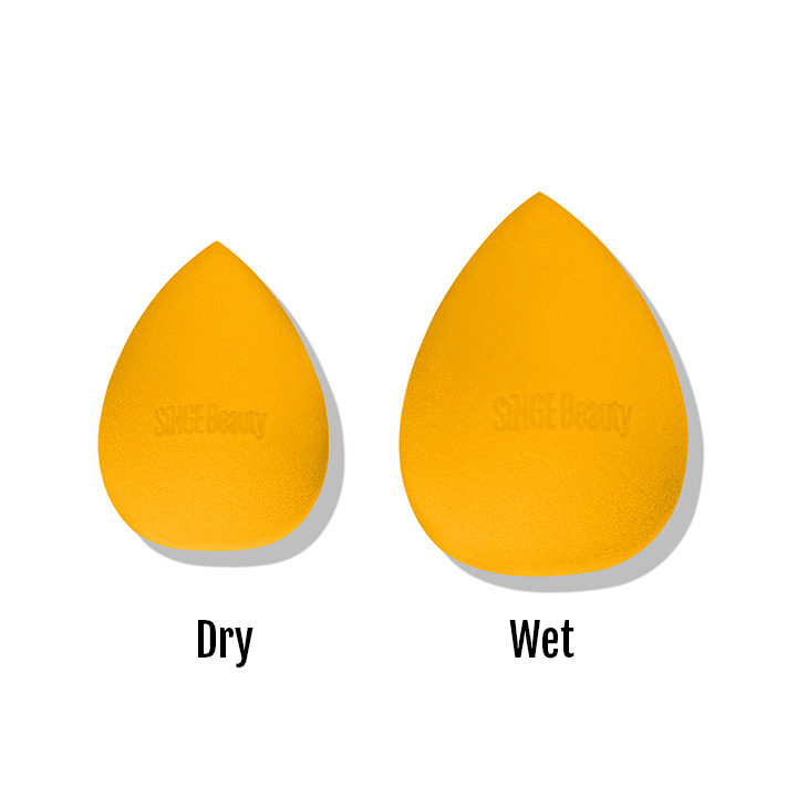 Singe Velvet Powder Puff & Multi-Tasking Makeup Sponge Set